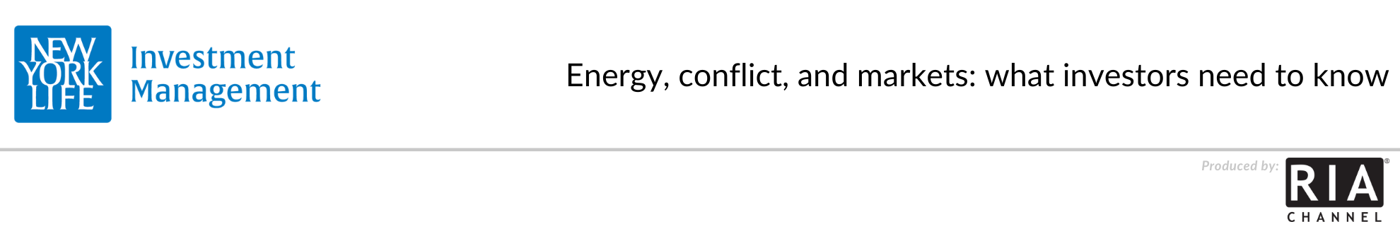 Energy, conflict, and markets: what investors need to know