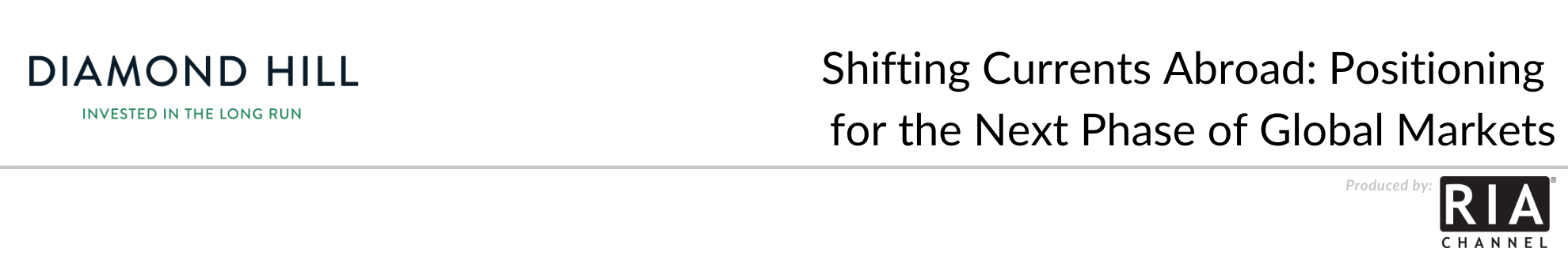 Shifting Currents Abroad: Positioning for the Next Phase of Global Markets


