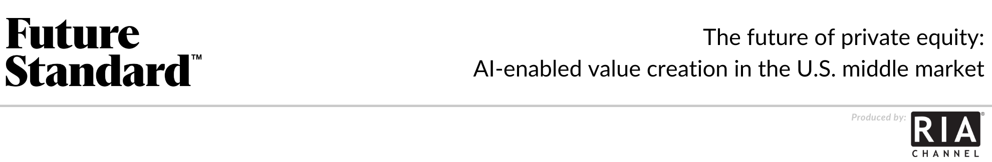  The future of private equity: AI-enabled value creation in the U.S. middle market by Future Standard