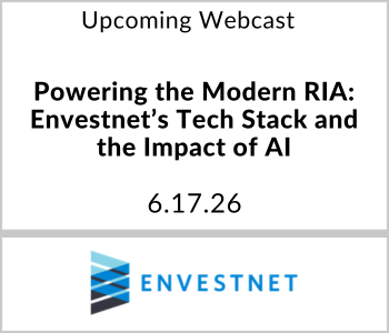 Envestnet - Upcoming Webcast Envestnet - Upcoming Webcast