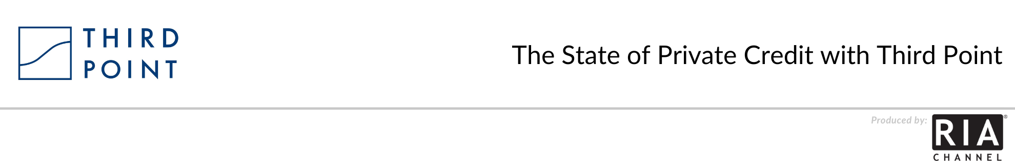  The State of Private Credit with Third Point by Third Point 