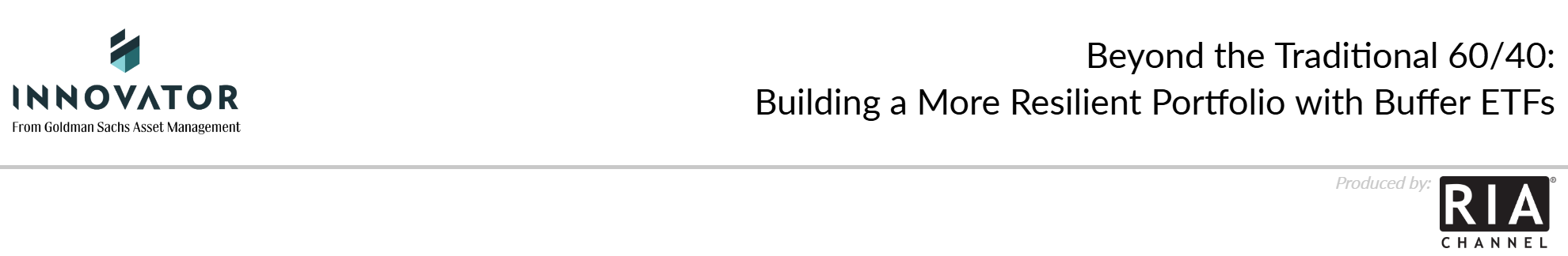 Rethinking the Traditional 60/40 with Buffer ETFs