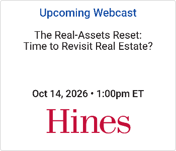 Hines - Upcoming Webcast