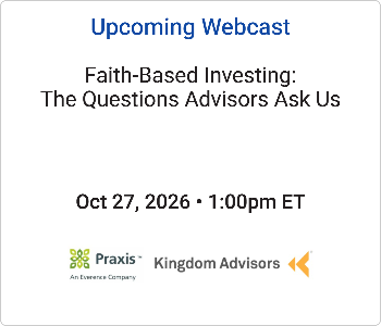 Praxis - Upcoming Webcast